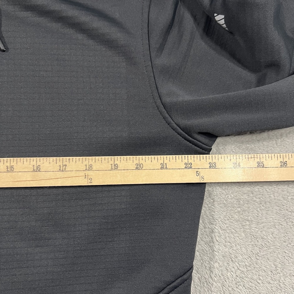 Truewerk M2 Grid Pullover Hoodie Mens Medium Black Technical Fleece Performance - Picture 7 of 14